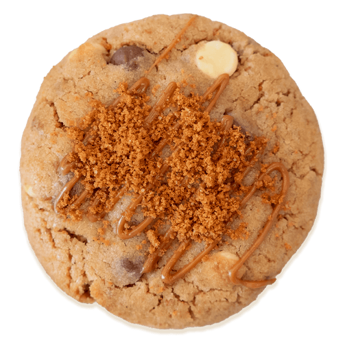 Delicious Biscoff chunky cookie, a unique treat from Butterfield Cookies, Sydney's top-rated bakery.
