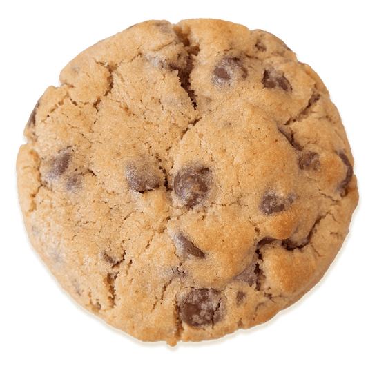Classic Choc Chip chunky cookie, a customer favorite from Butterfield Cookies, Sydney's best cookie bakery.