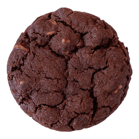 Double Choc chunky cookie, a rich treat from Butterfield Cookies, Sydney's top-rated cookie bakery.