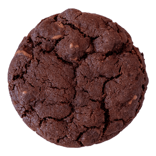 Double Choc chunky cookie, a rich treat from Butterfield Cookies, Sydney's top-rated cookie bakery.